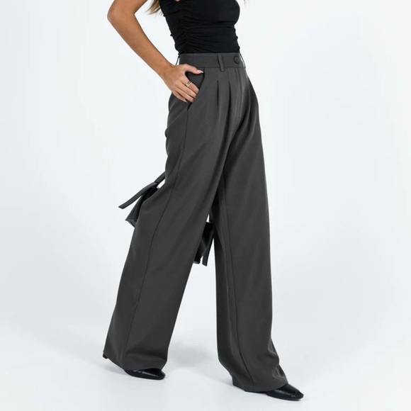 Princess Polly gray archer trousers - Picture 4 of 12